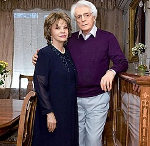 С женой Лионеллой