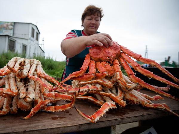 Сахалинские крабы