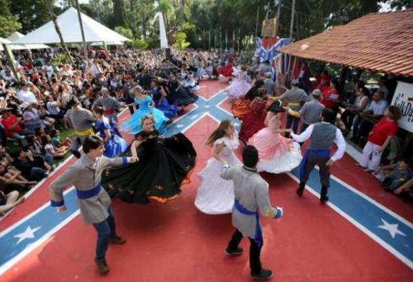 Фото с фестиваля Festa Confederada в округе Кампинас, Бразилия